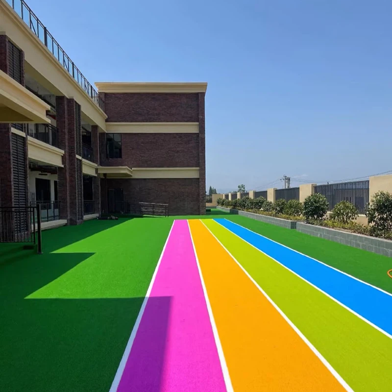 Dy shtresa të shtresës sipërfaqësore sportive EPDM për shkollën